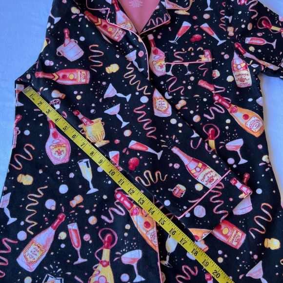 NWT NEW Nick & Nora Pajama Set Celebration Champagne - Picture 14 of 15